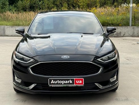 Ford Fusion 2018 черный - фото 2