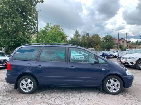 Volkswagen Sharan 2001 синий - фото 8