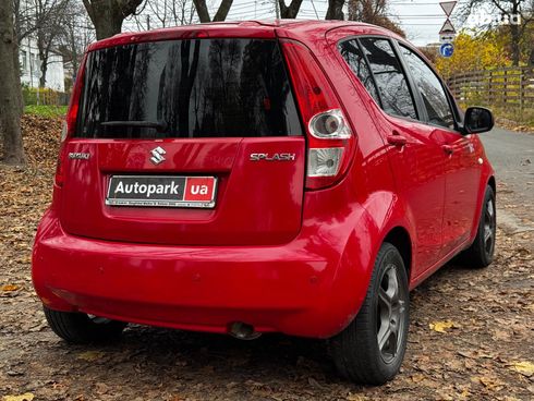 Suzuki Splash 2009 красный - фото 13