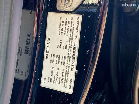 Tesla Model 3 2019 - фото 26