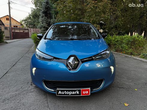 Renault Zoe 2016 синий - фото 2