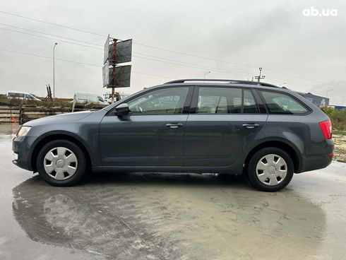 Skoda octavia a7 2015 серый - фото 6