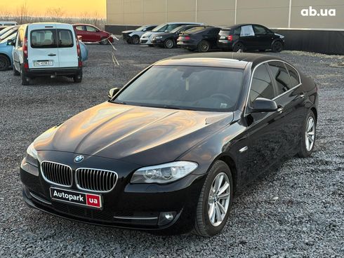 BMW 5 серия 2013 черный - фото 4