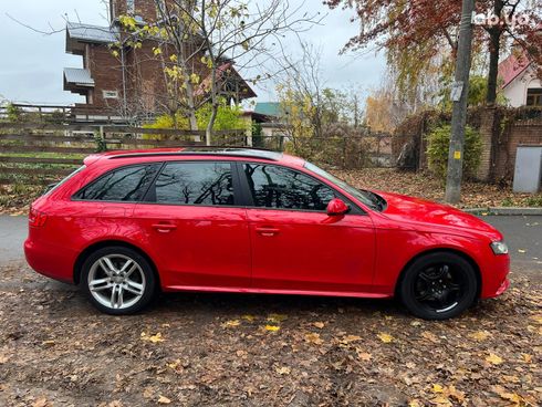 Audi A4 2011 красный - фото 7
