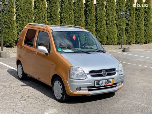 Opel Agila 2002 оранжевый - фото 18