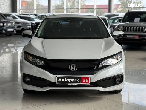 Honda Civic 2020 белый - фото 7
