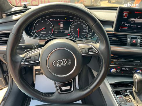 Audi a6 allroad 2015 серый - фото 25