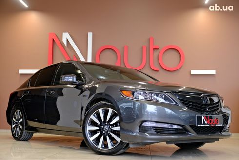 Acura RLX 2016 серый - фото 4
