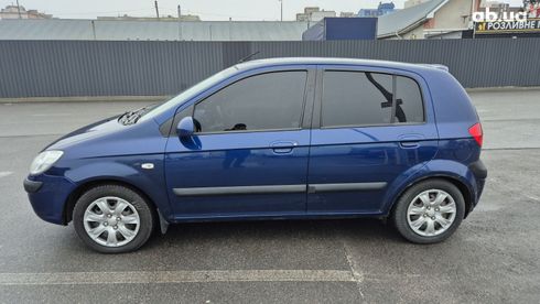 Hyundai Getz 2007 синий - фото 8