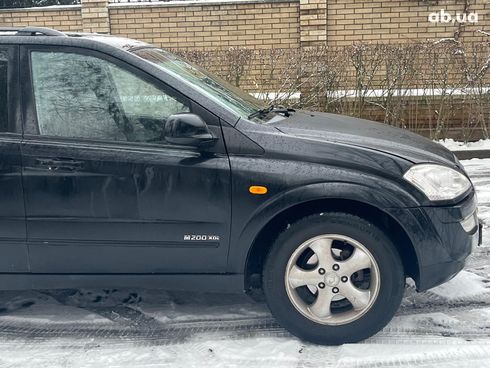 SsangYong kyron deluxe 2007 черный - фото 6