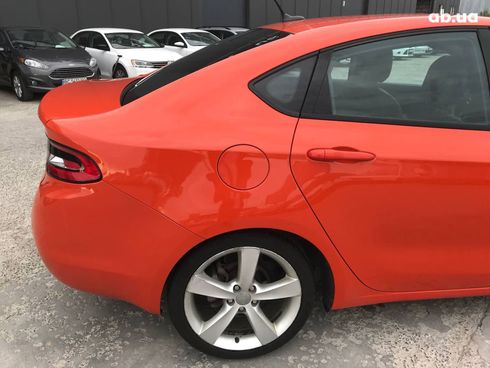 Dodge Dart 2015 оранжевый - фото 24