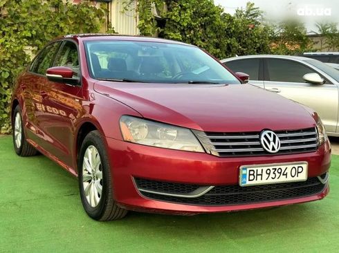 Volkswagen Passat 2014 красный - фото 9