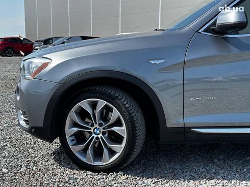 BMW X3 2016 серый - фото 4