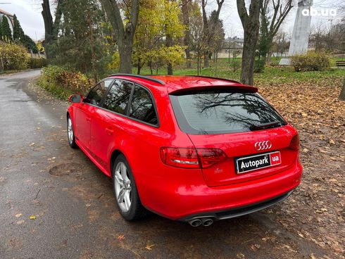 Audi A4 2011 красный - фото 12