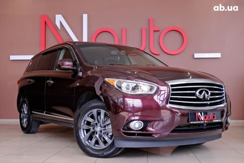 Infiniti QX60 2016 вишневый - фото 4