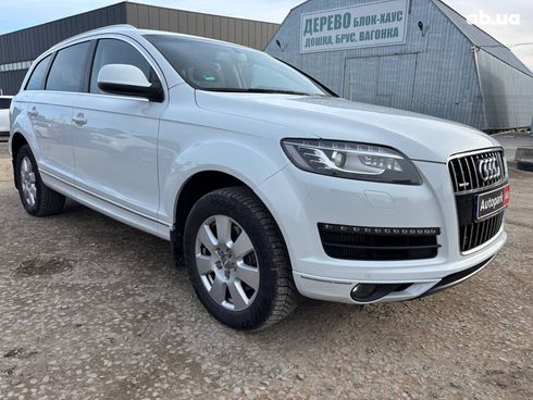 Audi Q7 2013 белый - фото 13