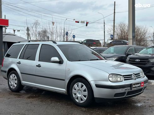 Volkswagen Golf 2002 серый - фото 4