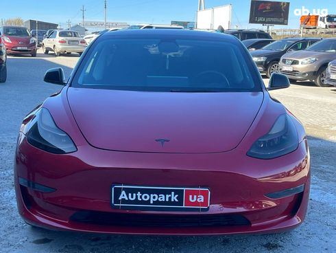 Tesla Model 3 2022 красный - фото 2