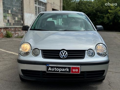 Volkswagen Polo 2003 серый - фото 2