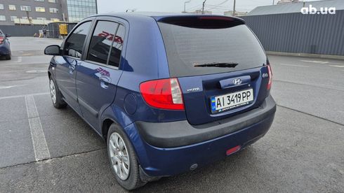 Hyundai Getz 2007 синий - фото 6