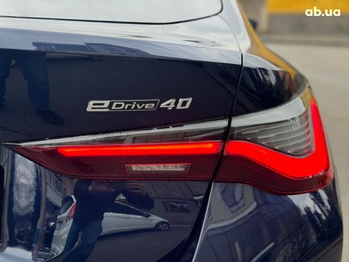 BMW i4 2023 синий - фото 9