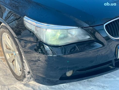 BMW 5 серия 2004 черный - фото 14