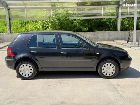 Volkswagen Golf 2001 черный - фото 7