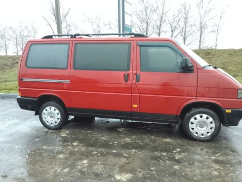 Volkswagen Transporter 1994 красный - фото 7