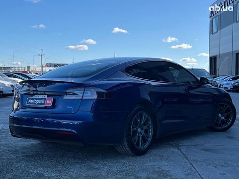 Tesla Model S 2022 синий - фото 7