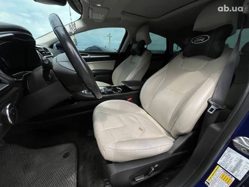 Ford Fusion 2015 синий - фото 21