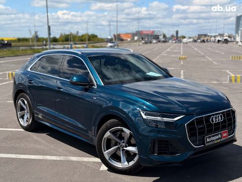 Audi Q8 2018 синий - фото 18