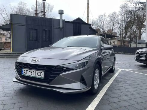 Hyundai Elantra 2021 серый - фото 5