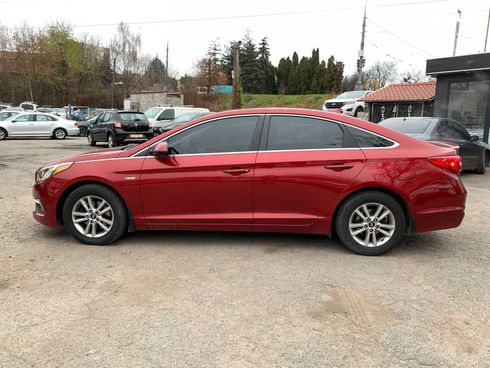 Hyundai Sonata 2015 красный - фото 30