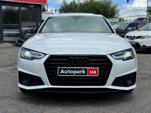 Audi A4 2019 белый - фото 2