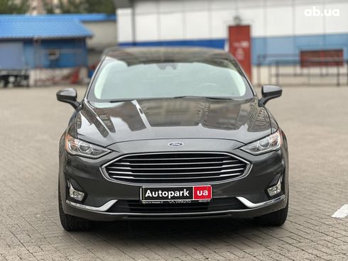 Ford Fusion 2019 серый - фото 2