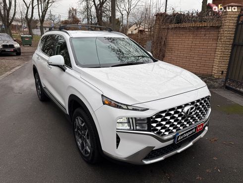 Hyundai Santa Fe 2021 белый - фото 5