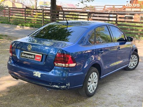 Volkswagen Polo 2018 синий - фото 8