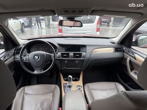 BMW X3 2012 красный - фото 5