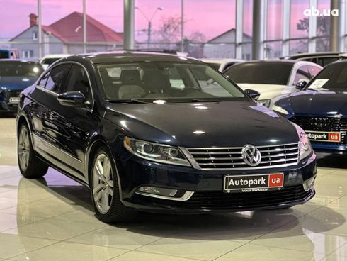 Volkswagen cc 2012 синий - фото 3