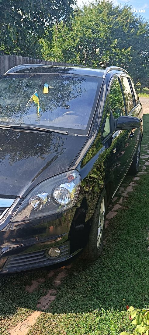 Opel Zafira 2006 черный - фото 15