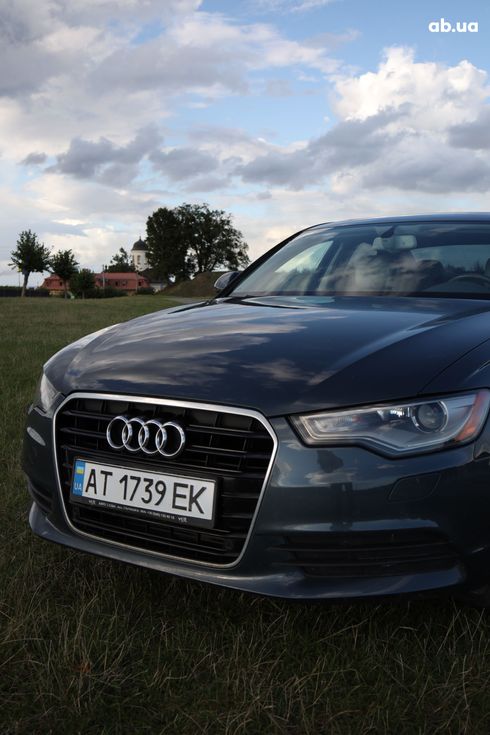 Audi A6 2013 серый - фото 10