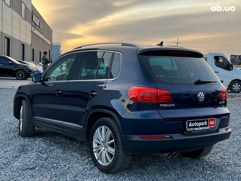 Volkswagen Tiguan 2013 синий - фото 7