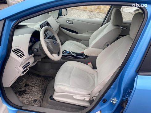 Nissan Leaf 2014 синий - фото 12