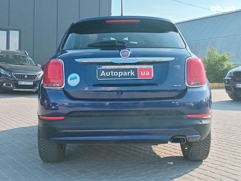 Fiat 500X 2015 синий - фото 5