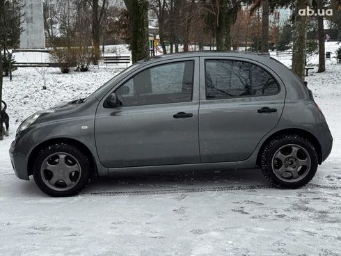 Nissan Micra 2006 серый - фото 8