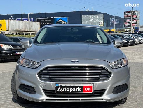 Ford Fusion 2014 серый - фото 2