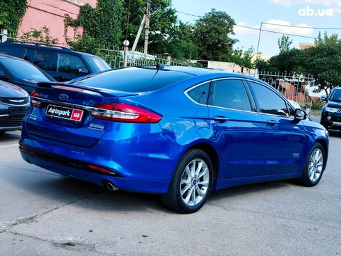 Ford Fusion 2016 синий - фото 10