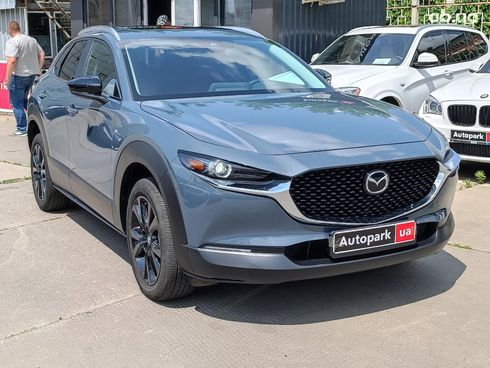 Mazda CX-30 2023 серый - фото 14