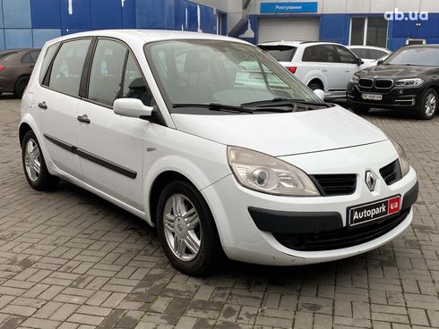 Renault Scenic 2007 белый - фото 3