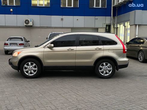 Honda CR-V 2008 бежевый - фото 7